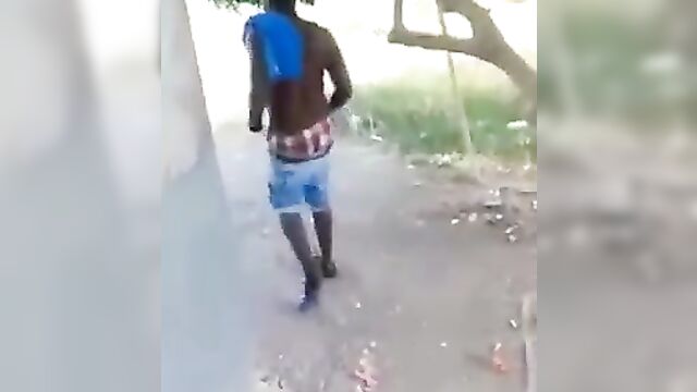 University Student Caught Having Doggy Style Sex With Prostitute In The Backyard - 4 image