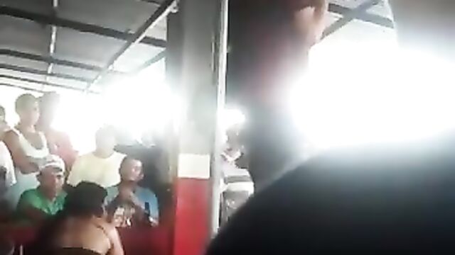 Strippers having sex on stage - 1 image