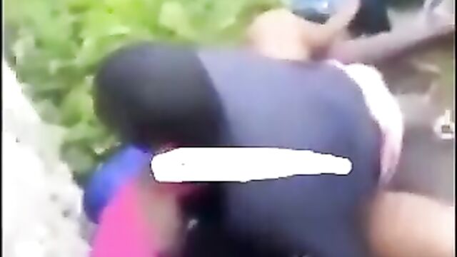 Busted! Student caught doing it with Muslim school girl in public - 1 image