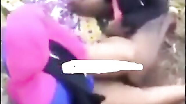 Busted! Student caught doing it with Muslim school girl in public - 3 image