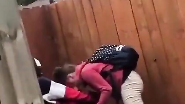 Another corrupt student giving blow job after school - 5 image