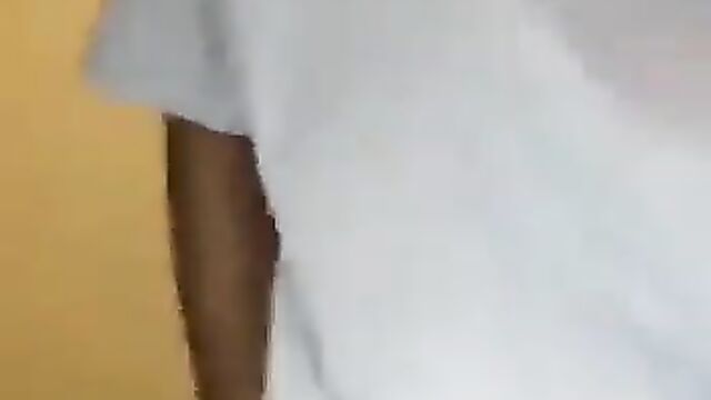 Student twerking without panties, showing coochie - 1 image