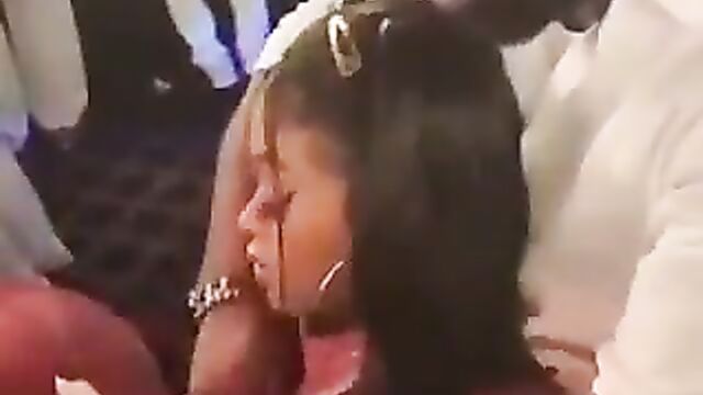 Guy playing with a stripper’s nipples in public in the club - 1 image