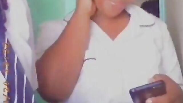 2 School girls caught doing BAD things - 1 image