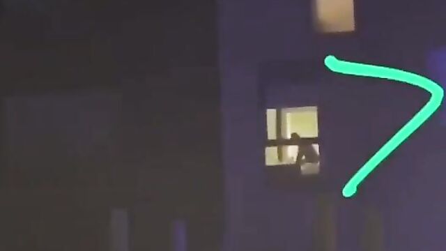 Crazy couple caught having sex in a hotel in public - 5 image