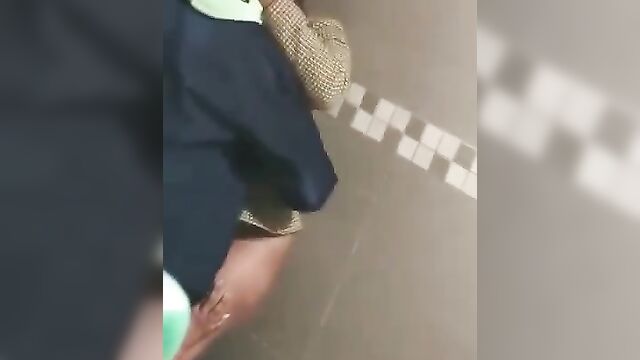 Crazy Threesome Sex Standing with Ebony Couple - Part 1 - 1 image