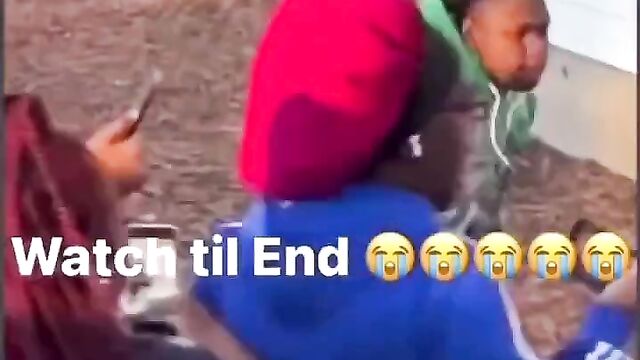 Woman Exposes Her Big Ass In Public In The Middle Of A Fight