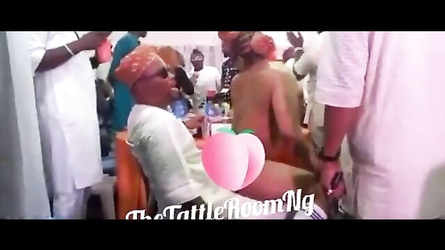 Mad Lagos Wild Party With Naked Strippers Showing Boobs And Ass In Public – Part 3 - 1 image