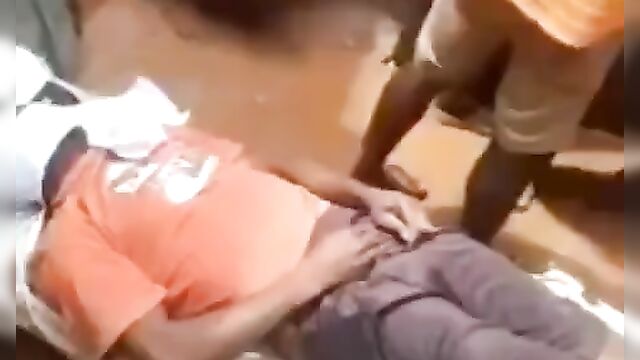 Fat widow stripped naked for allegedly killing her husband in Nigeria - 1 image