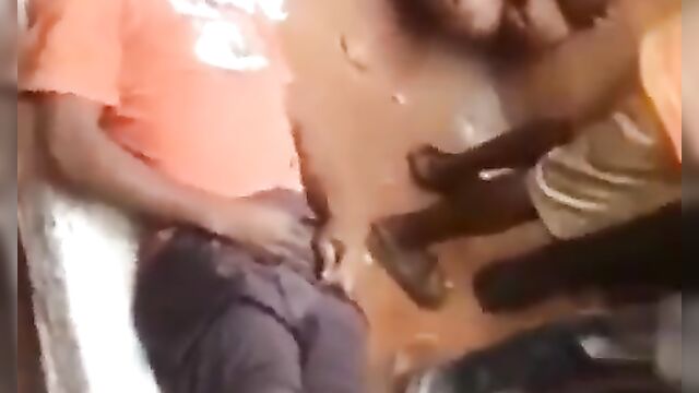 Fat widow stripped naked for allegedly killing her husband in Nigeria - 5 image