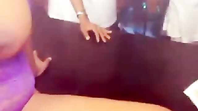 Naked Strippers With Big Breasts Doing It For Cash At Lagos Latest Wild Sex Party - 3 image