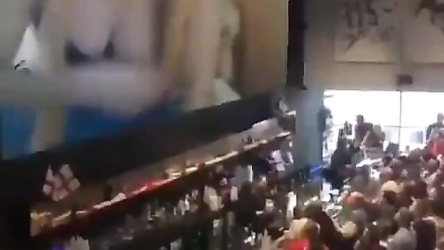 LOL: Men going wild over boobs in public - 1 image