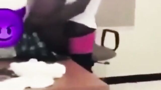 Student Chopping Schoolgirl On Teacher’s Desk After School - 4 image