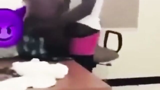 Student Chopping Schoolgirl On Teacher’s Desk After School - 5 image