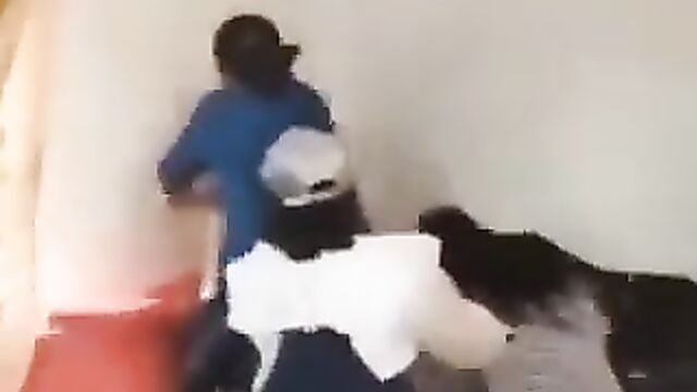 Cheating husband protects his side chick from getting beaten by wife and family - 1 image