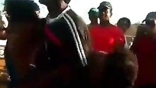 Breasts fly as wife fights husband’s naked side chick, after she caught her cheating with her husband