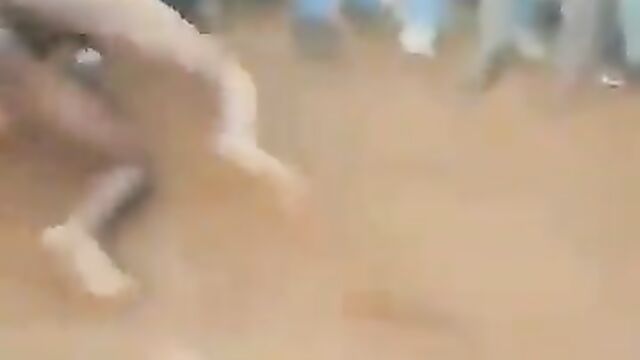 Breasts fly as wife fights husband’s naked side chick, after she caught her cheating with her husband - 4 image