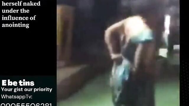 Woman Strips Naked Under ‘Anointing’ In Church - 1 image