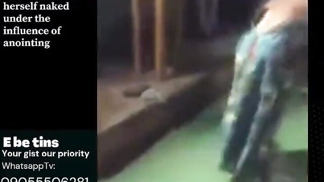 Woman Strips Naked Under ‘Anointing’ In Church - 3 image