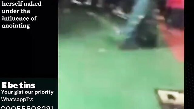 Woman Strips Naked Under ‘Anointing’ In Church - 5 image