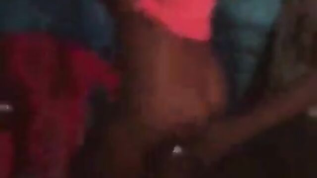 Nigerian runs girls strippers showing boobs and ass in public at a party - 5 image