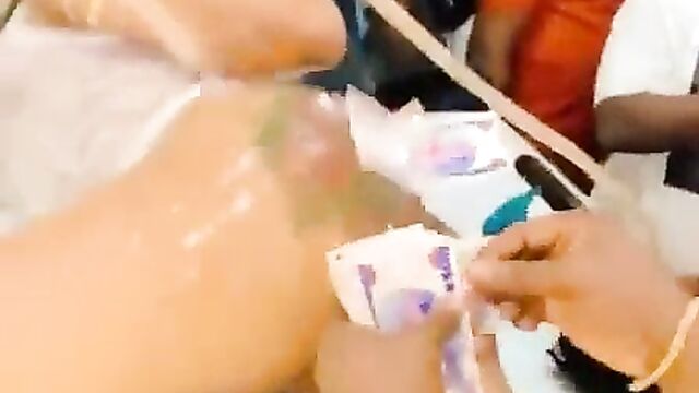 Wild Nigerian Sex Party With Naked Strippers Showing Pussy For Money - 1 image