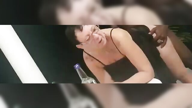 Drunk Sex Party for Mother and Black Stepson