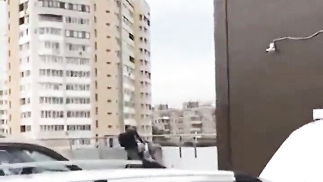 Couple caught bonking in public in broad daylight