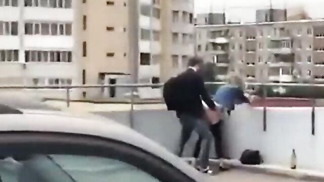 Couple caught bonking in public in broad daylight - 5 image