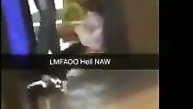 Girl caught giving blow job at an ATM - 5 image