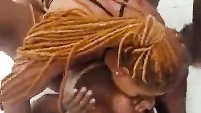 Lagos Lesbo Pool Sex Party - 5 image