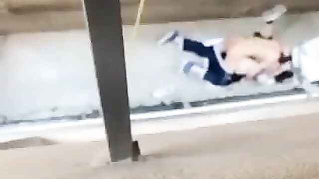 Crazy sex in public in London