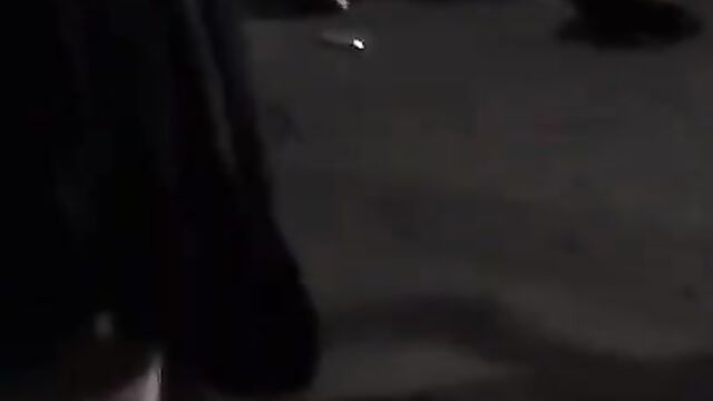 Ass out as 2 chicks get caught fighting in public - 1 image