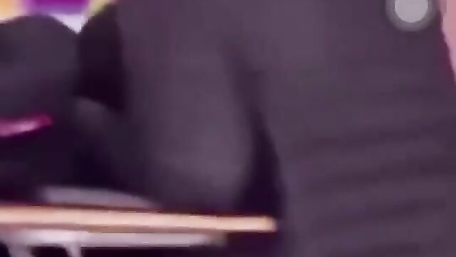 Student receiving blow job in class - 1 image