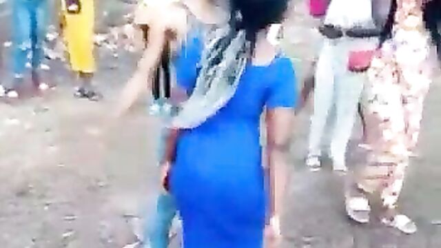 ASS exposed, as girl fights & strips her friend in public over boyfriend