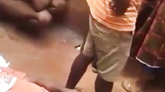 Nigerian woman stripped naked in public and paraded around town for allegedly killing her husband with SEX