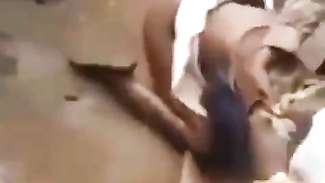 Angry wife beats and strips sidechick naked in the market for sleeping with her cheating husband - 5 image