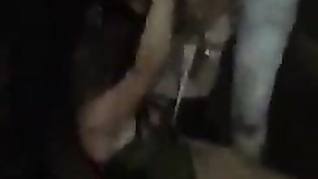 Boobs exposed as girls fight dirty in the night - 5 image