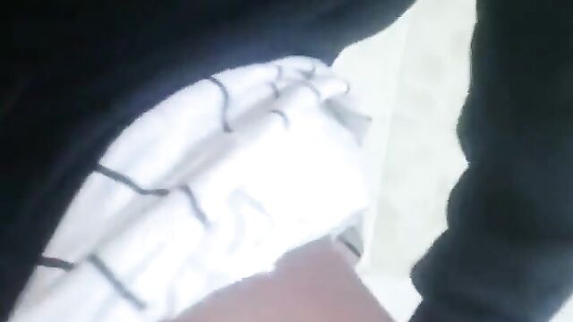 South African Schoolgirl Caught Showing Her Naked Ass To Her Teacher Boyfriend