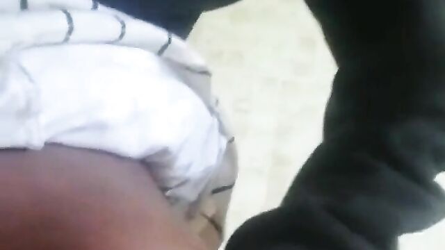 South African Schoolgirl Caught Showing Her Naked Ass To Her Teacher Boyfriend - 3 image