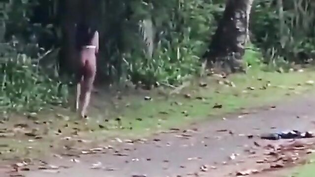 Naked South African couple caught having sex in the bush and running away – Part 2 - 5 image