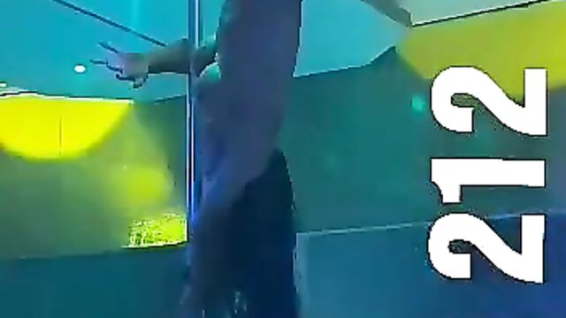 Naked stripper sets her pussy on fire - 3 image