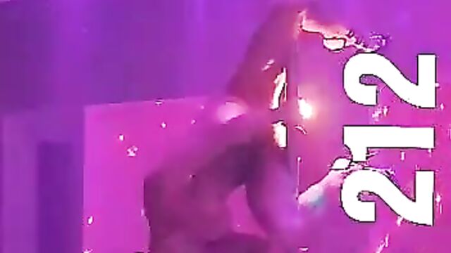 Naked stripper sets her pussy on fire - 4 image