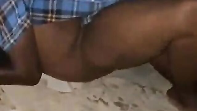 Post-graduate student and sugar mummy with big ass sextape - 1 image