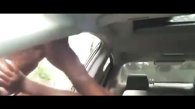 Mad Car Sex: Chick cried throughout because she just couldn’t take his dick! - 1 image