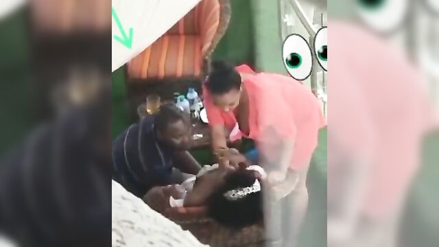 Crazy Couple Sucking A Whore’s Boobs Full Leaked Video