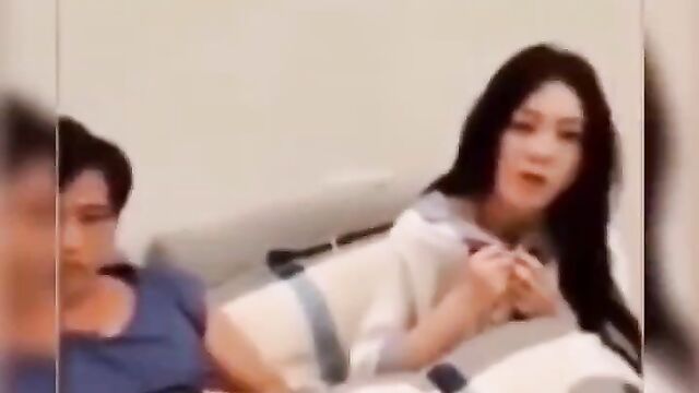 Cheating married woman caught in bed with her boyfriend