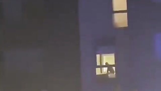 Naked man doing it doggy style in a Nigerian hotel room in public - 5 image