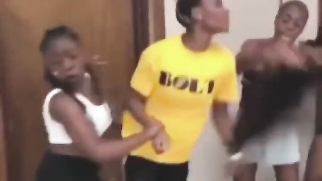 Ass out as girl gets stripped during public fight - 1 image