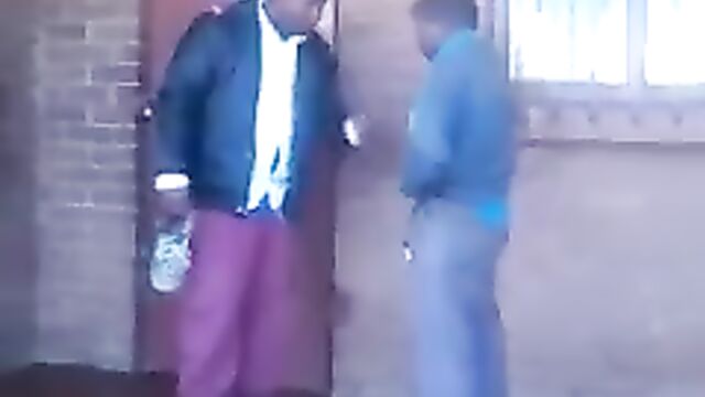 Police caught horny couple having sex in the toilet and beat them